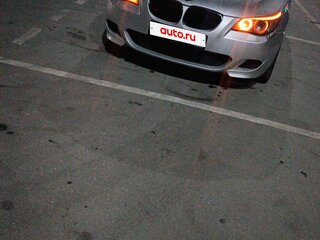 2007 BMW 5 серии 535xi V (E60/E61) Рестайлинг, серебристый, 1400000 рублей, вид 3