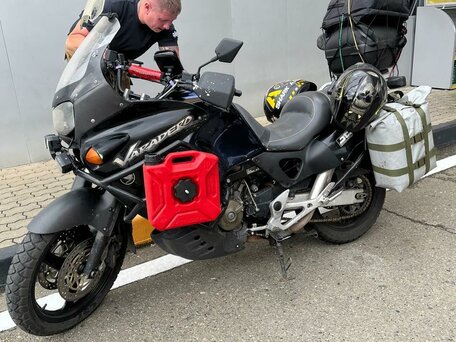 1998 Honda XL1000V Varadero, чёрный, 370000 рублей, вид 2