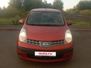 2007 Nissan Note I, красный, 600000 рублей, вид 1