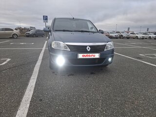 2014 Renault Logan I Рестайлинг, синий, 436000 рублей, вид 2