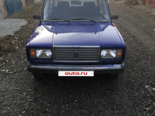 2001 Lada (ВАЗ) 2107, голубой, 490000 рублей, вид 1