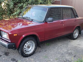 2007 Lada (ВАЗ) 2107, пурпурный, 200000 рублей, вид 2