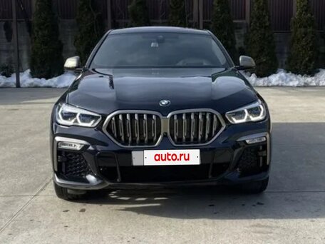 2019 BMW X6 M50i III (G06), чёрный, 8700000 рублей, вид 1