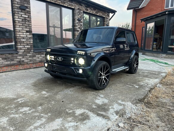 2012 Lada (ВАЗ) 2121 (4x4) I Рестайлинг, синий, 1800000 рублей