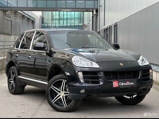 2009 Porsche Cayenne Diesel I Рестайлинг (957), чёрный, 1350000 рублей, вид 1