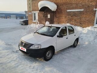 2014 Renault Logan I Рестайлинг, белый, 350000 рублей, вид 1