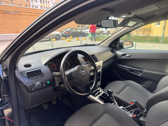 2007 Opel Astra H Рестайлинг, чёрный, 355000 рублей - вид 20
