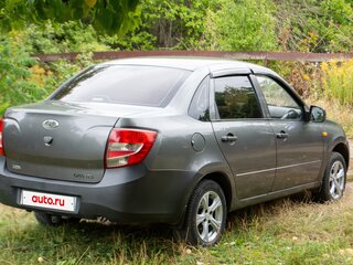 2013 Lada (ВАЗ) Granta I, серебристый, 460000 рублей, вид 5