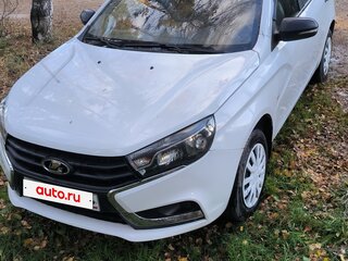 2020 Lada (ВАЗ) Vesta I, белый, 750000 рублей, вид 1