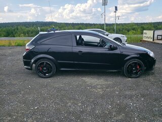 2007 Opel Astra GTC H Рестайлинг, чёрный, 380000 рублей, вид 4