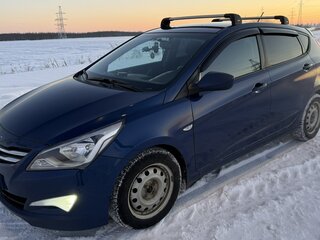 2015 Hyundai Solaris I Рестайлинг, синий, 700000 рублей, вид 3