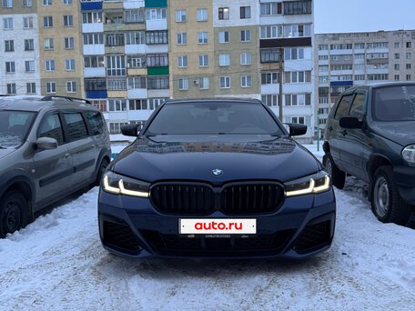 2018 BMW 5 серии 530i xDrive VII (G30/G31/G38), синий, 3510000 рублей, вид 5