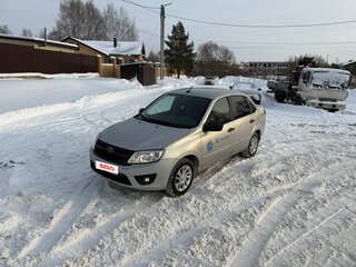 2017 Lada (ВАЗ) Granta I, серебристый, 310000 рублей, вид 5