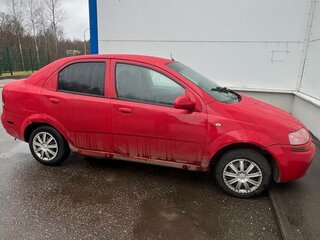 2005 Chevrolet Aveo I, красный, 190000 рублей, вид 2