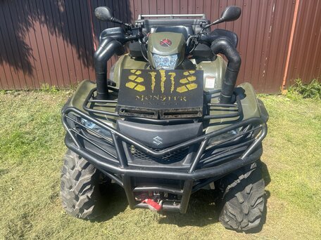 2013 Suzuki KingQuad 750, зелёный, 1050000 рублей, вид 3