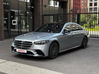 2021 Mercedes-Benz S-Класс 450 Long 4MATIC VII (W223), серебристый, 8000000 рублей, вид 1