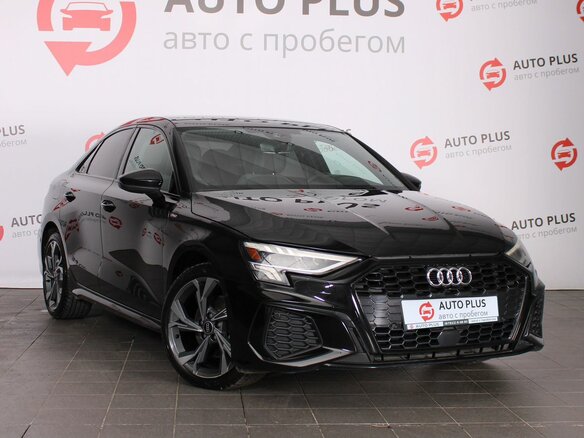 2022 Audi A3 IV (8Y), чёрный, 3500000 рублей
