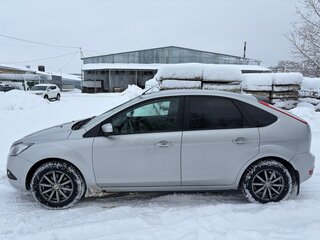 2008 Ford Focus II Рестайлинг, серебристый, 410000 рублей, вид 5