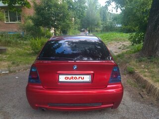 2001 BMW 3 серии Compact 318i IV (E46) Рестайлинг, красный, 900000 рублей, вид 3