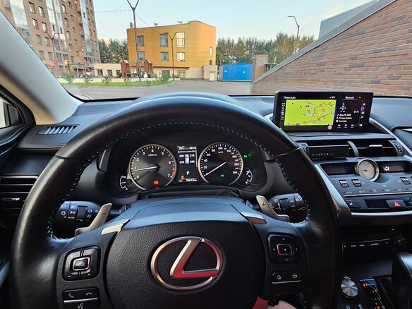 2019 Lexus NX 200 I Рестайлинг, красный, 3650000 рублей - вид 18