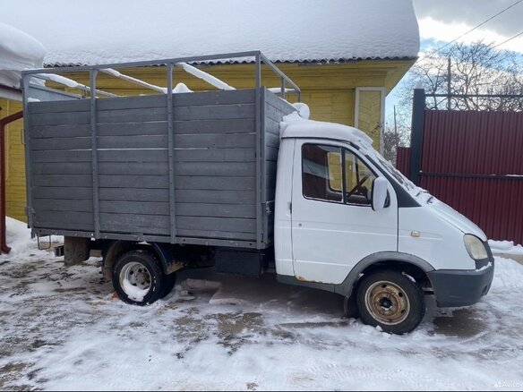 2003 ГАЗ ГАЗель (3302), белый, 350000 рублей - вид 1