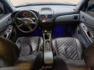 2005 Nissan Almera II (N16) Рестайлинг, чёрный, 310000 рублей, вид 4