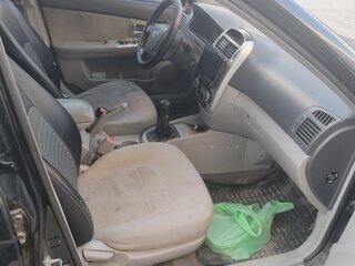 2007 Kia Cerato I Рестайлинг, чёрный, 400000 рублей, вид 4