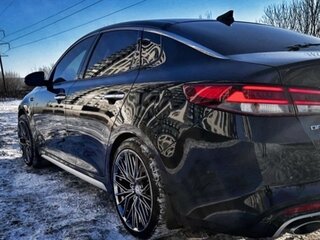 2017 Kia Optima IV, синий, 2500000 рублей, вид 4