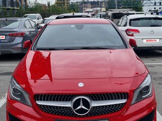 2015 Mercedes-Benz CLA 200 I (C117, X117), красный, 1900000 рублей, вид 3