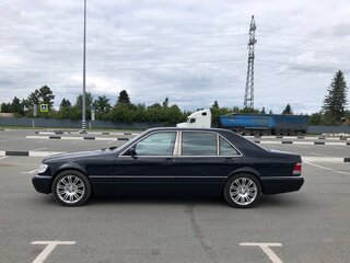 1994 Mercedes-Benz S-Класс 320 Long 4-speed III (W140), синий, 2700000 рублей, вид 4
