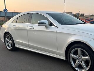 2015 Mercedes-Benz CLS 350 BlueTEC II (C218) Рестайлинг, белый, 3690000 рублей, вид 5