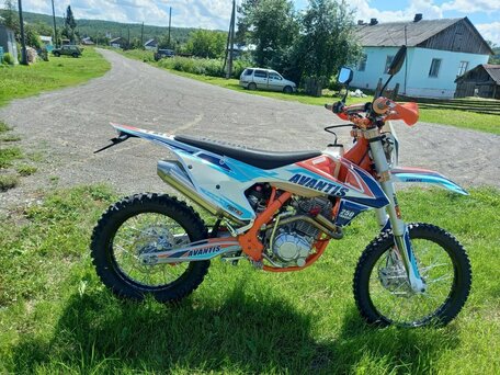 2019 Avantis Enduro 250, оранжевый, 160000 рублей, вид 4