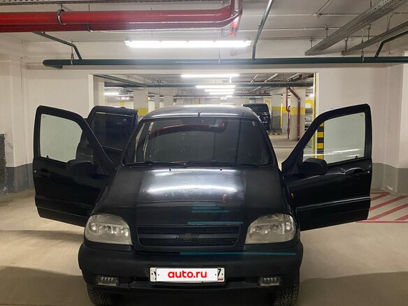 2007 Chevrolet Niva I, чёрный