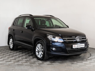 2015 Volkswagen Tiguan I Рестайлинг, чёрный, 949000 рублей, вид 3