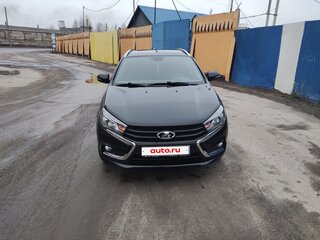 2020 Lada (ВАЗ) Vesta SW I, чёрный, 1230000 рублей, вид 4