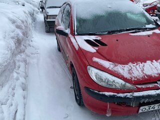 2007 Peugeot 206, красный, 380000 рублей, вид 5