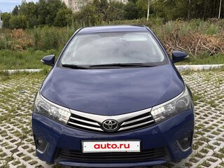 2013 Toyota Corolla XI (E160, E170, E180), синий, 1100000 рублей, вид 2