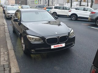 2009 BMW 7 серии 750i V (F01/F02/F04), чёрный, 1100000 рублей, вид 2