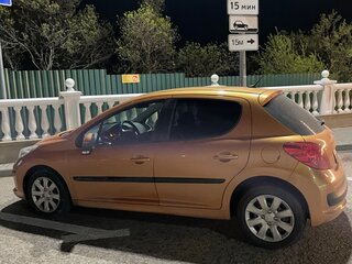 2008 Peugeot 207 I, оранжевый, 429000 рублей, вид 2