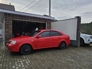 2008 Chevrolet Lacetti I, красный, 200000 рублей, вид 3