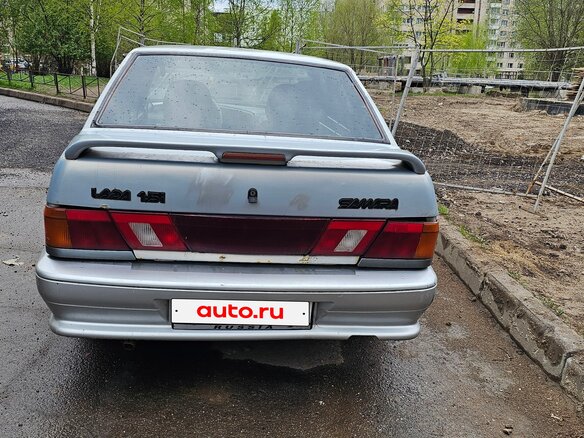 2004 Lada (ВАЗ) 2115, серебристый, 65000 рублей - вид 7