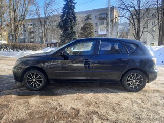2007 Mazda 3 I (BK) Рестайлинг, чёрный, 519000 рублей, вид 2