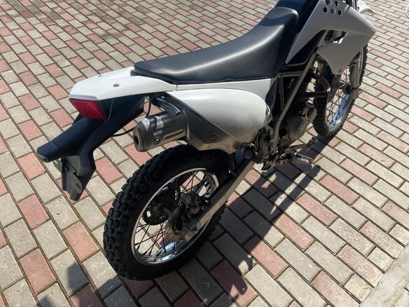 2010 Kawasaki KLX 125, белый, 300000 рублей - вид 12