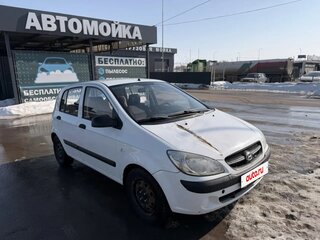 2008 Hyundai Getz I Рестайлинг, белый, 320000 рублей, вид 2