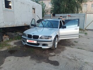 2001 BMW 3 серии 320i IV (E46) Рестайлинг, серебристый, 750000 рублей, вид 4