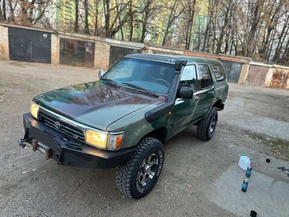 1995 Toyota 4Runner II, зелёный, 550000 рублей - вид 2