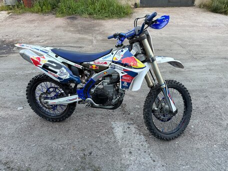 2014 Yamaha YZ450F, синий, 350000 рублей, вид 5