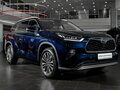 2026 Toyota Highlander IV (XU70), синий - вид 2