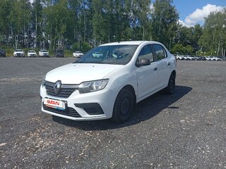 2019 Renault Logan II Рестайлинг, белый, 874000 рублей, вид 1