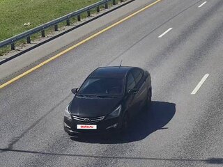 2015 Hyundai Solaris I Рестайлинг, чёрный, 650000 рублей, вид 3